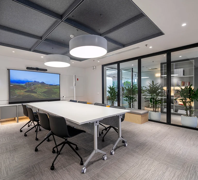 Thiet ke thi cong phong hop van phong Flodesk