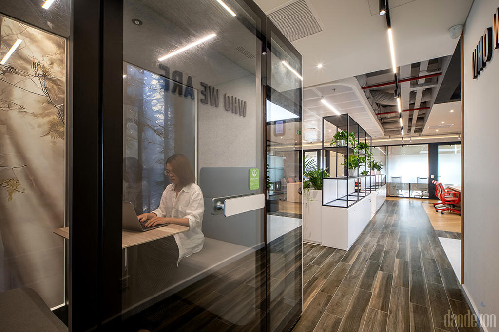 HL office phone booth 