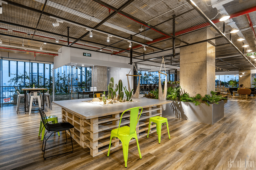 Văn phòng làm việc mở hiện đại