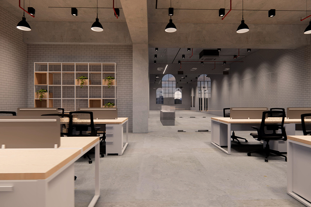 open workspace – illustration of people-centered design